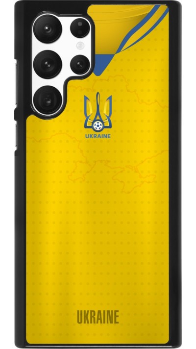 Coque Samsung Galaxy S22 Ultra - Maillot de football Ukraine