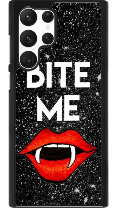 Samsung Galaxy S22 Ultra Case Hülle - Halloween 2024 bite me