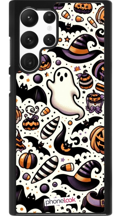 Samsung Galaxy S22 Ultra Case Hülle - Halloween 2024 Niedliches Muster