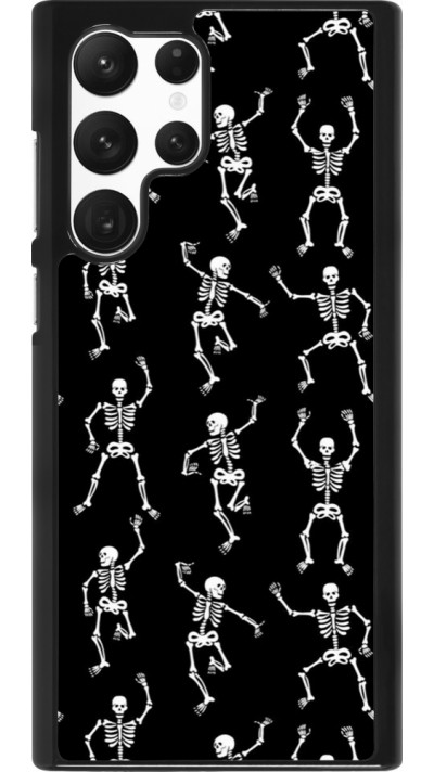 Samsung Galaxy S22 Ultra Case Hülle - Halloween 2024 dancing skeleton