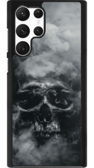 Samsung Galaxy S22 Ultra Case Hülle - Halloween 2024 smoky skull