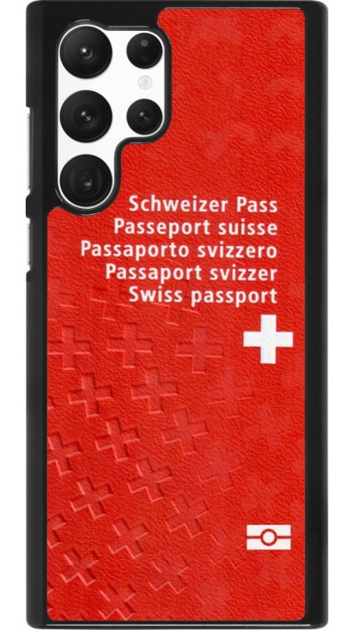 Hülle Samsung Galaxy S22 Ultra - Swiss Passport