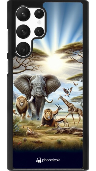 Coque Samsung Galaxy S22 Ultra - Vie sauvage africaine