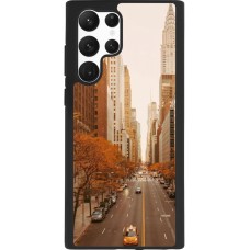 Samsung Galaxy S22 Ultra Case Hülle - Silikon schwarz Autumn 2024 New York city