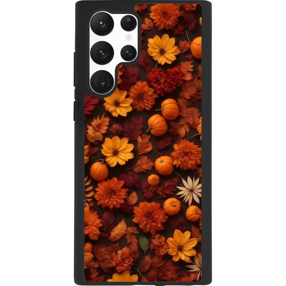 Samsung Galaxy S22 Ultra Case Hülle - Silikon schwarz Autumn 2024 potpourri