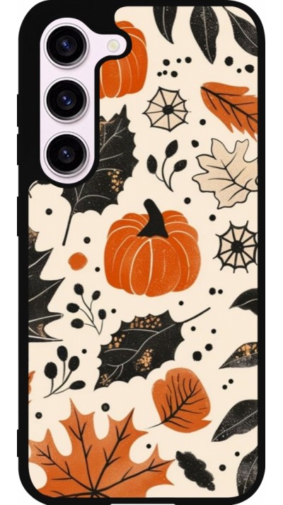 Samsung Galaxy S23 Case Hülle - Silikon schwarz Autumn 2024 nature