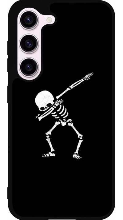 Samsung Galaxy S23 Case Hülle - Silikon schwarz Halloween 19 09