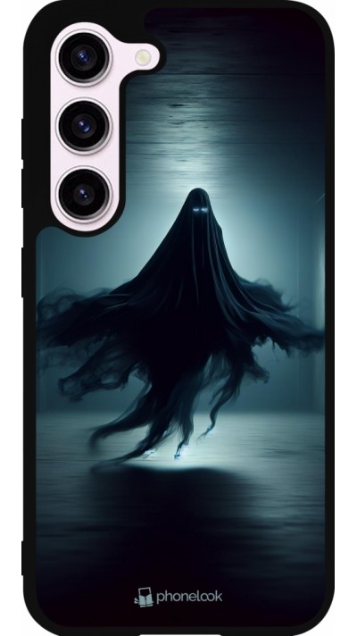 Samsung Galaxy S23 Case Hülle - Silikon schwarz Halloween 2024 Spektraler Schatten