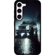 Samsung Galaxy S23 Case Hülle - Silikon schwarz Mercedes G AMG Nacht