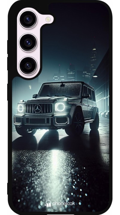 Samsung Galaxy S23 Case Hülle - Silikon schwarz Mercedes G AMG Nacht