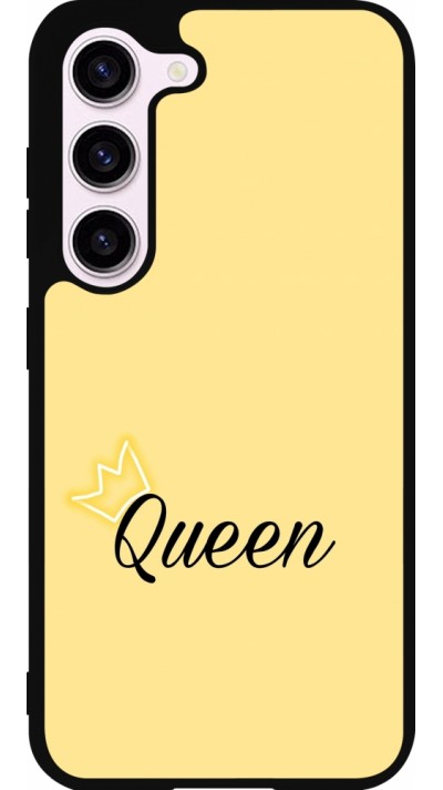 Samsung Galaxy S23 Case Hülle - Silikon schwarz Mom 2024 Queen