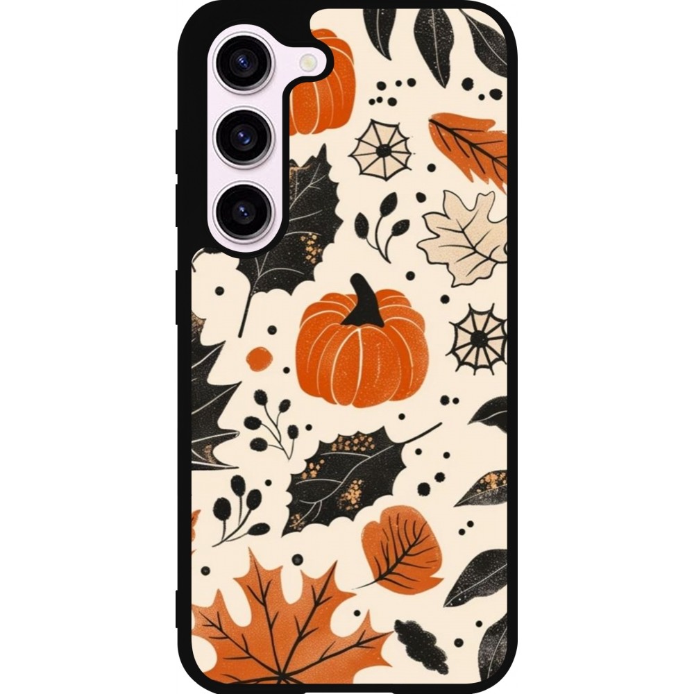 Samsung Galaxy S23 FE Case Hülle - Silikon schwarz Autumn 2024 nature