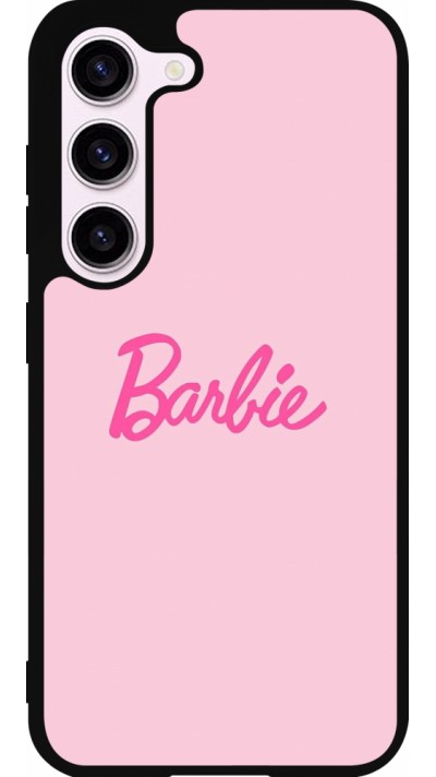 Samsung Galaxy S23 FE Case Hülle - Silikon schwarz Barbie Text