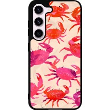 Samsung Galaxy S23 FE Case Hülle - Silikon schwarz Crabs Paint