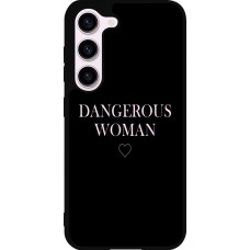 Samsung Galaxy S23 FE Case Hülle - Silikon schwarz Dangerous woman