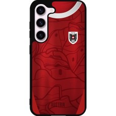 Samsung Galaxy S23 FE Case Hülle - Silikon schwarz Austria personalisierbares Fussballtrikot