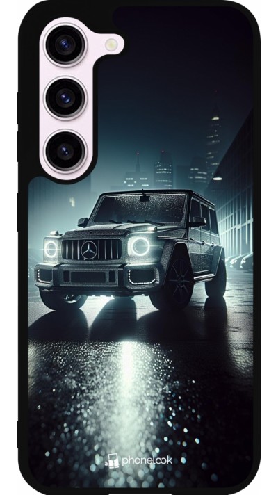 Samsung Galaxy S23 FE Case Hülle - Silikon schwarz Mercedes G AMG Nacht