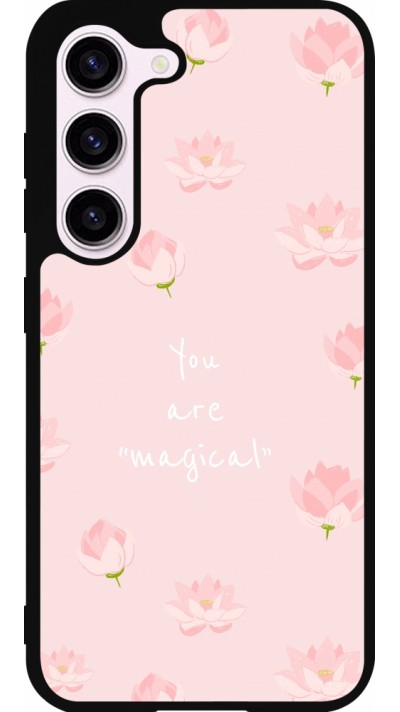 Samsung Galaxy S23 FE Case Hülle - Silikon schwarz Mom 2023 your are magical