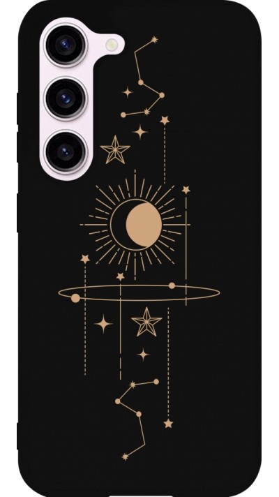 Samsung Galaxy S23 FE Case Hülle - Silikon schwarz Spring 23 astro