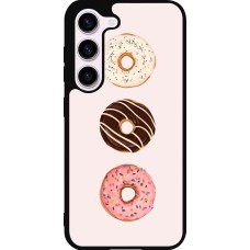 Samsung Galaxy S23 FE Case Hülle - Silikon schwarz Spring 23 donuts