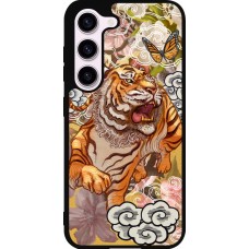 Samsung Galaxy S23 FE Case Hülle - Silikon schwarz Spring 23 japanese tiger