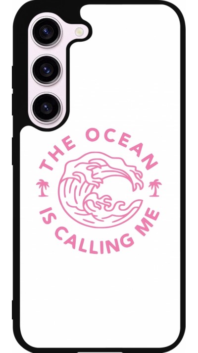 Samsung Galaxy S23 FE Case Hülle - Silikon schwarz The Ocean is calling me