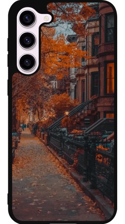 Samsung Galaxy S23+ Case Hülle - Silikon schwarz Autumn 2024 city