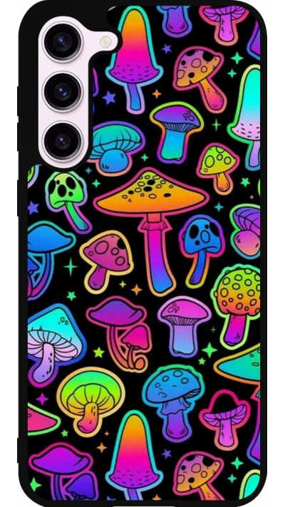 Samsung Galaxy S23+ Case Hülle - Silikon schwarz Autumn 2024 magic mushrooms