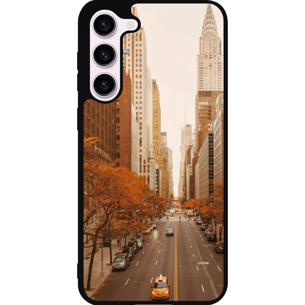 Samsung Galaxy S23+ Case Hülle - Silikon schwarz Autumn 2024 New York city