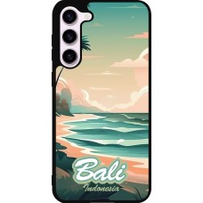 Samsung Galaxy S23+ Case Hülle - Silikon schwarz Bali Landscape