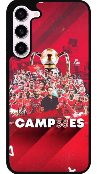 Samsung Galaxy S23+ Case Hülle - Silikon schwarz Benfica Campeoes 2023