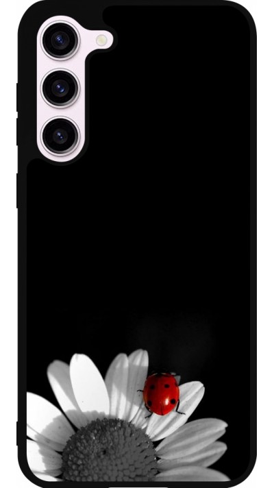 Samsung Galaxy S23+ Case Hülle - Silikon schwarz Black and white Cox