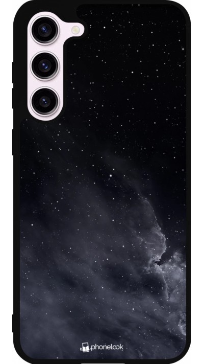 Samsung Galaxy S23+ Case Hülle - Silikon schwarz Black Sky Clouds