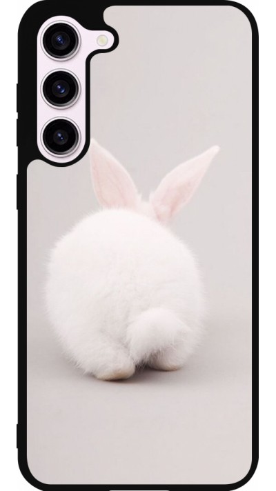 Samsung Galaxy S23+ Case Hülle - Silikon schwarz Easter 2024 bunny butt