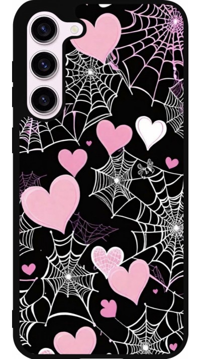 Samsung Galaxy S23+ Case Hülle - Silikon schwarz Halloween 2024 girly