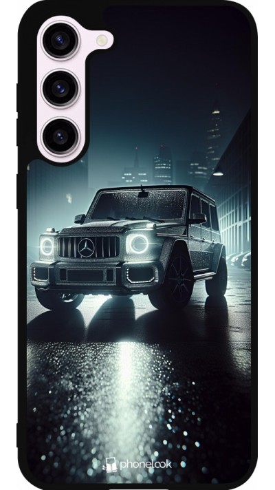 Samsung Galaxy S23+ Case Hülle - Silikon schwarz Mercedes G AMG Nacht