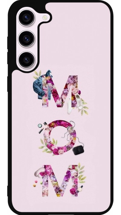 Samsung Galaxy S23+ Case Hülle - Silikon schwarz Mom 2024 girly mom