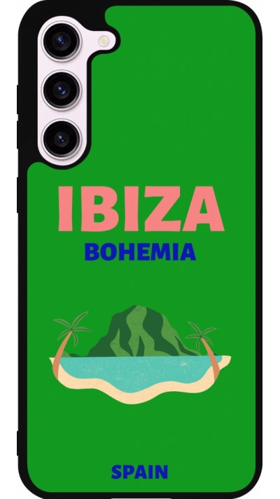 Samsung Galaxy S23+ Case Hülle - Silikon schwarz Pop Summer Destination Ibiza