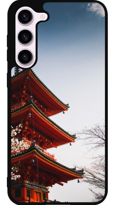 Samsung Galaxy S23+ Case Hülle - Silikon schwarz Spring 23 Japan