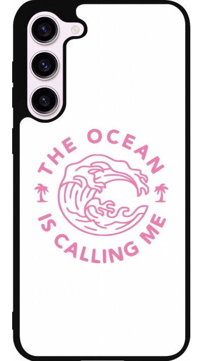 Samsung Galaxy S23+ Case Hülle - Silikon schwarz The Ocean is calling me