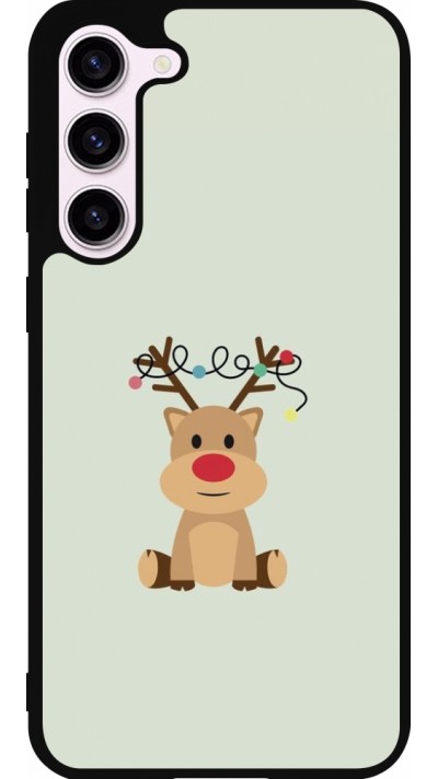 Samsung Galaxy S23+ Case Hülle - Silikon schwarz Christmas 22 baby reindeer