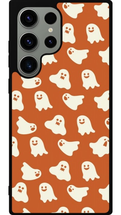 Samsung Galaxy S23 Ultra Case Hülle - Silikon schwarz Autumn 2024 mini ghosts