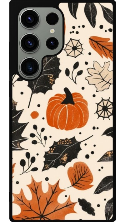 Samsung Galaxy S23 Ultra Case Hülle - Silikon schwarz Autumn 2024 nature