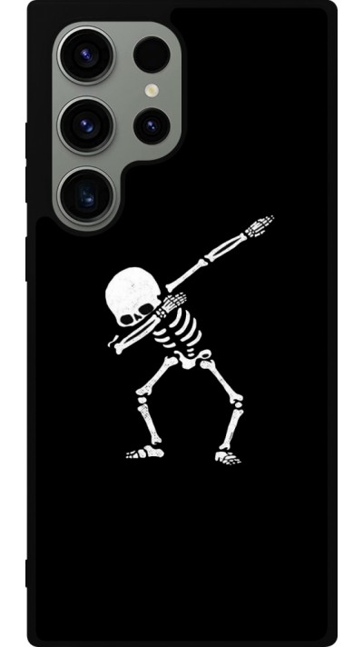 Samsung Galaxy S23 Ultra Case Hülle - Silikon schwarz Halloween 19 09