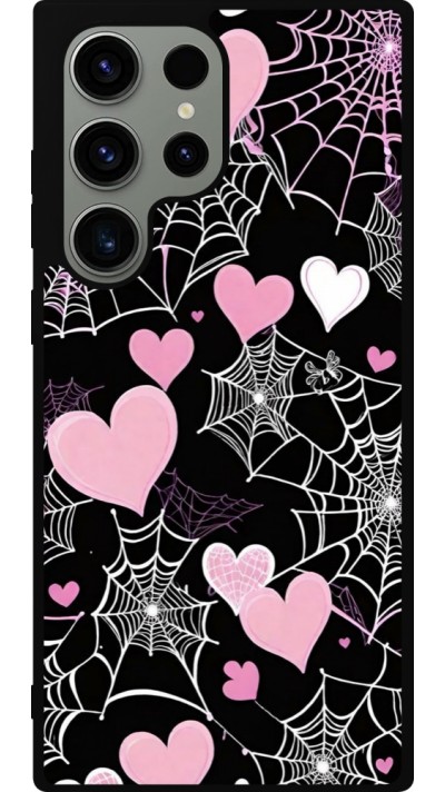 Samsung Galaxy S23 Ultra Case Hülle - Silikon schwarz Halloween 2024 girly