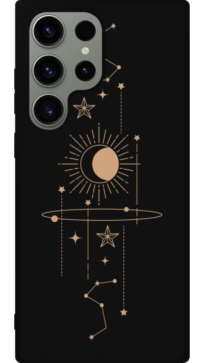 Samsung Galaxy S23 Ultra Case Hülle - Silikon schwarz Spring 23 astro