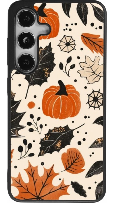 Samsung Galaxy S24 Case Hülle - Silikon schwarz Autumn 2024 nature