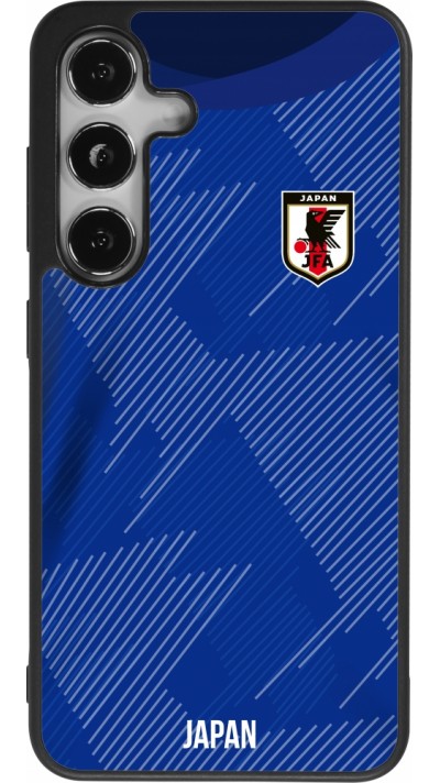 Samsung Galaxy S24 Case Hülle - Silikon schwarz Japan 2022 personalisierbares Fussballtrikot