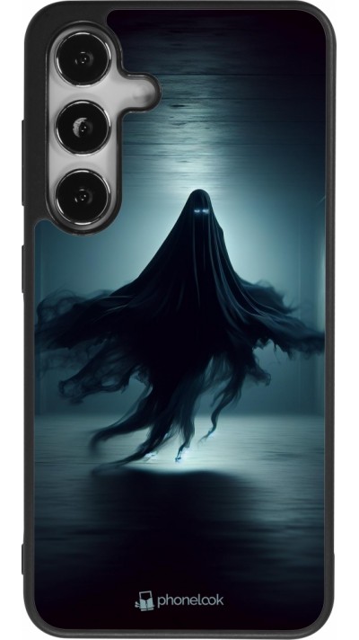 Samsung Galaxy S24 Case Hülle - Silikon schwarz Halloween 2024 Spektraler Schatten