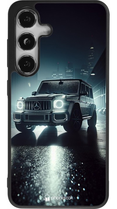 Samsung Galaxy S24 Case Hülle - Silikon schwarz Mercedes G AMG Nacht